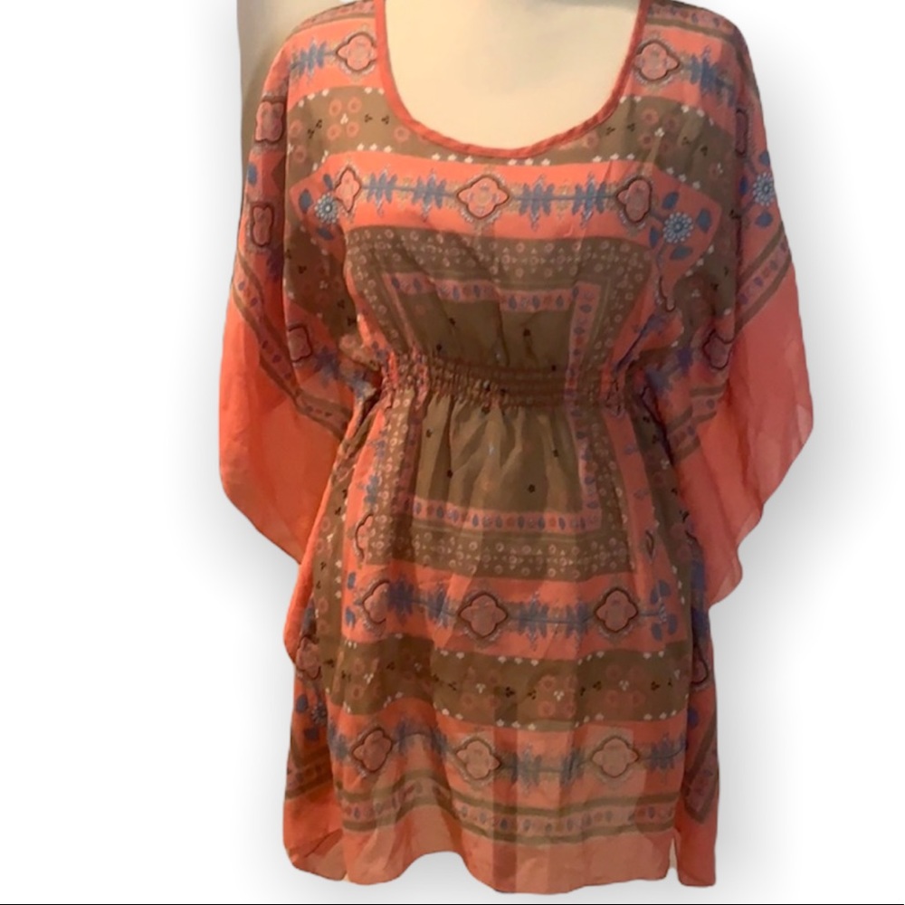 Dots sheer shirt Size Medium